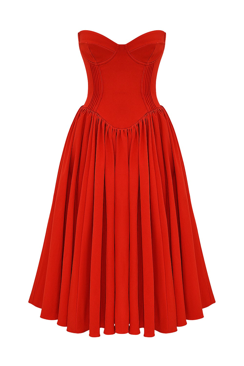 RUBY - Stralende Midi Jurk Losse Jurk StyleSpectrums