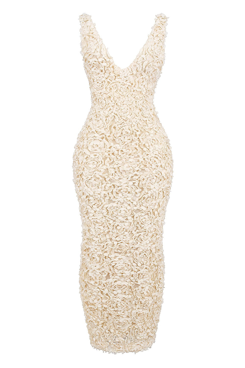 INDIGO - Elegante Maxi Floral Jurk