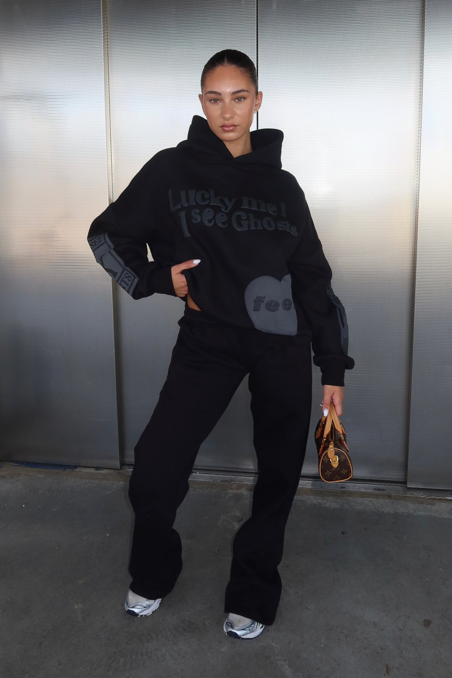 SHEVANI | LUCKY ME I SEE GOHSTS TRACKSUIT (volledige tracksuit)
