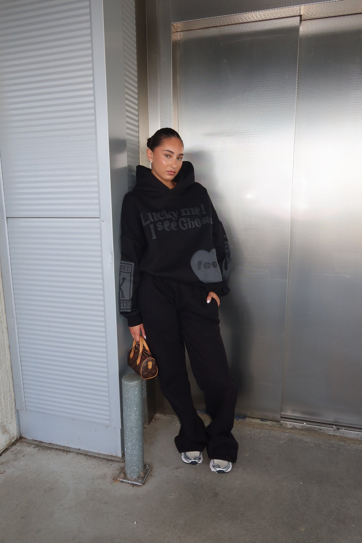 SHEVANI | LUCKY ME I SEE GOHSTS TRACKSUIT (volledige tracksuit)