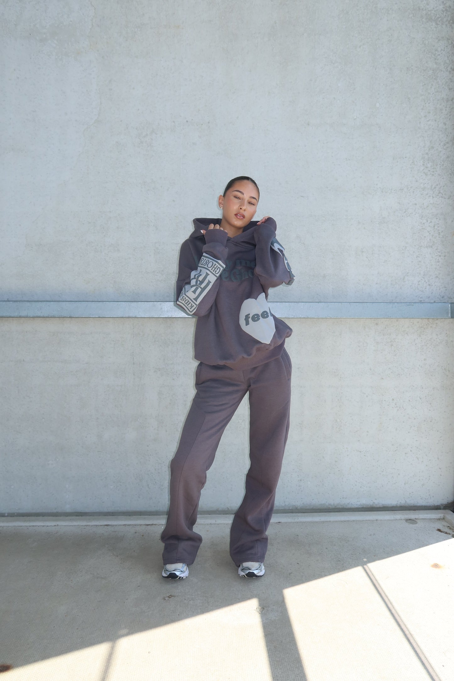 SHEVANI | LUCKY ME I SEE GOHSTS TRACKSUIT (volledige tracksuit)