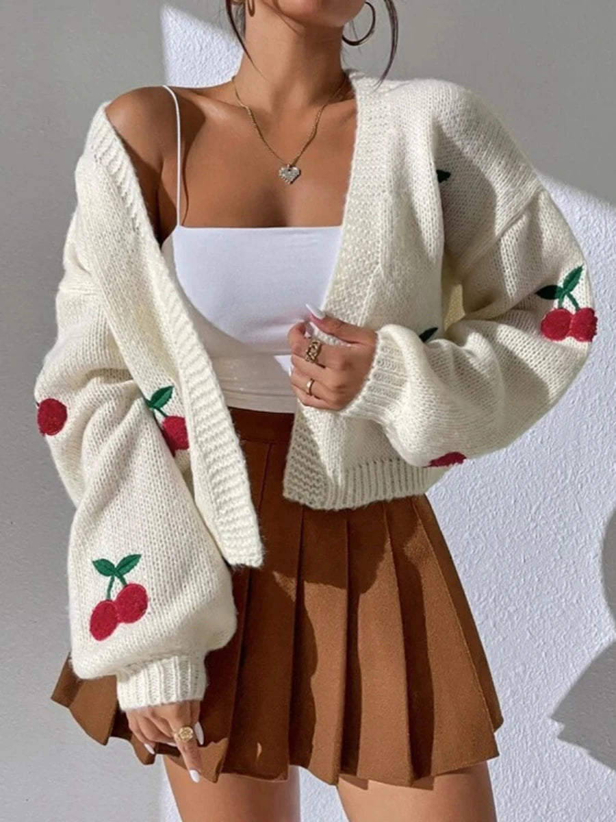 CHERRY - Comfortabele Kersen Top