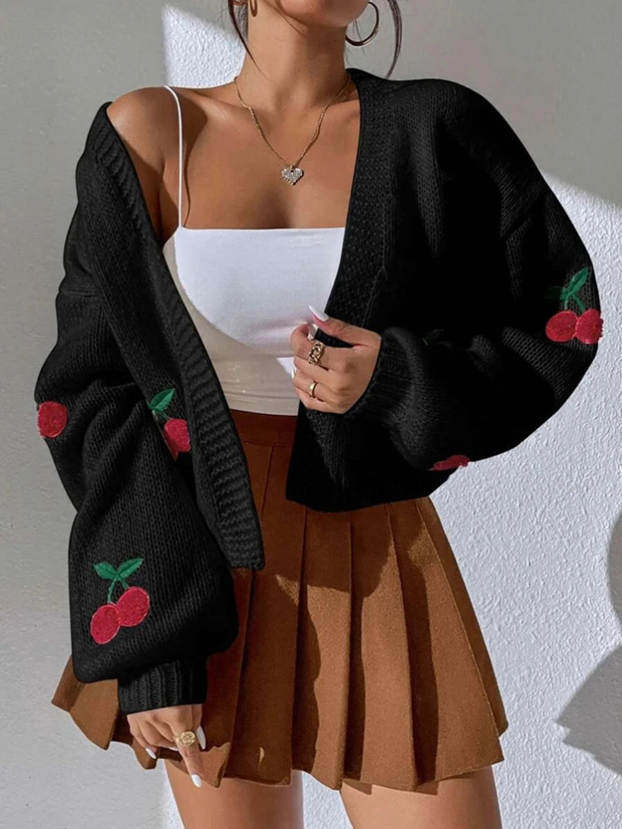 CHERRY - Comfortabele Kersen Top