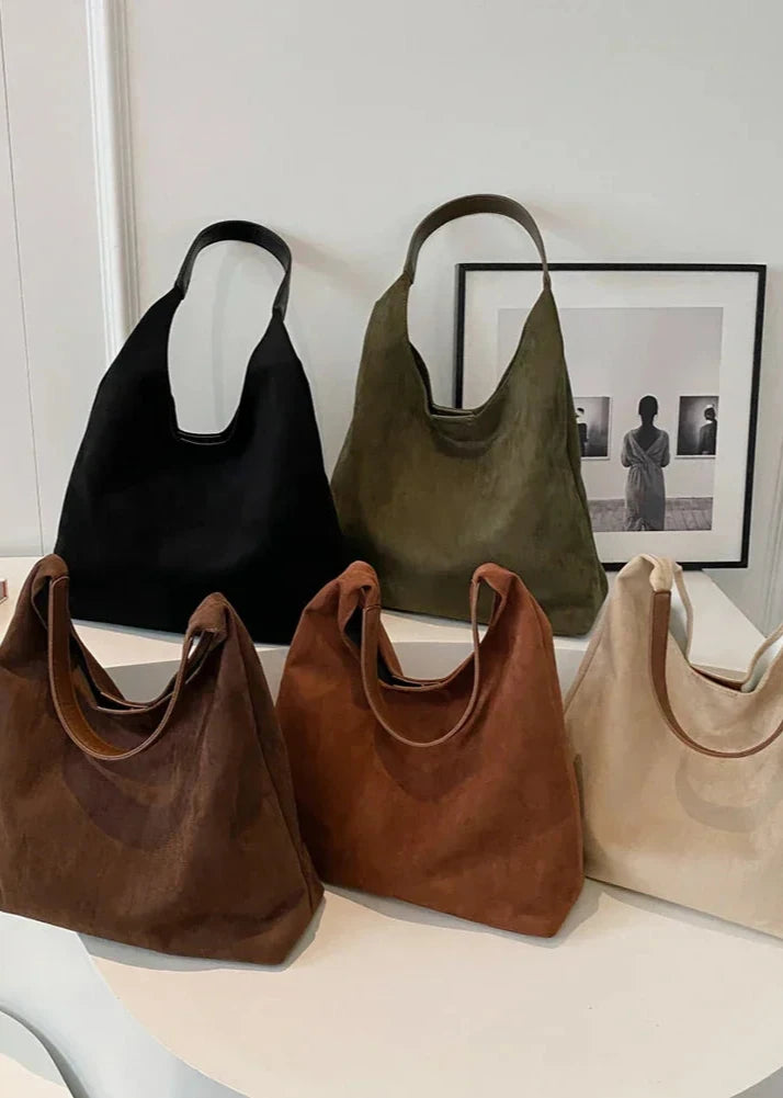 JANNY | SUEDE TOTE BAG