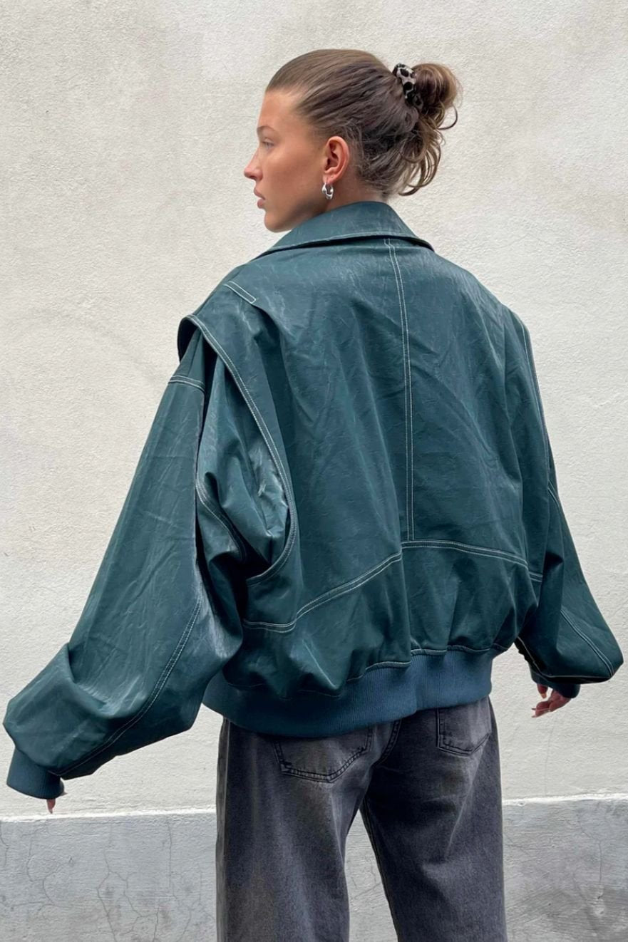 ROX - Leren Bomberjack