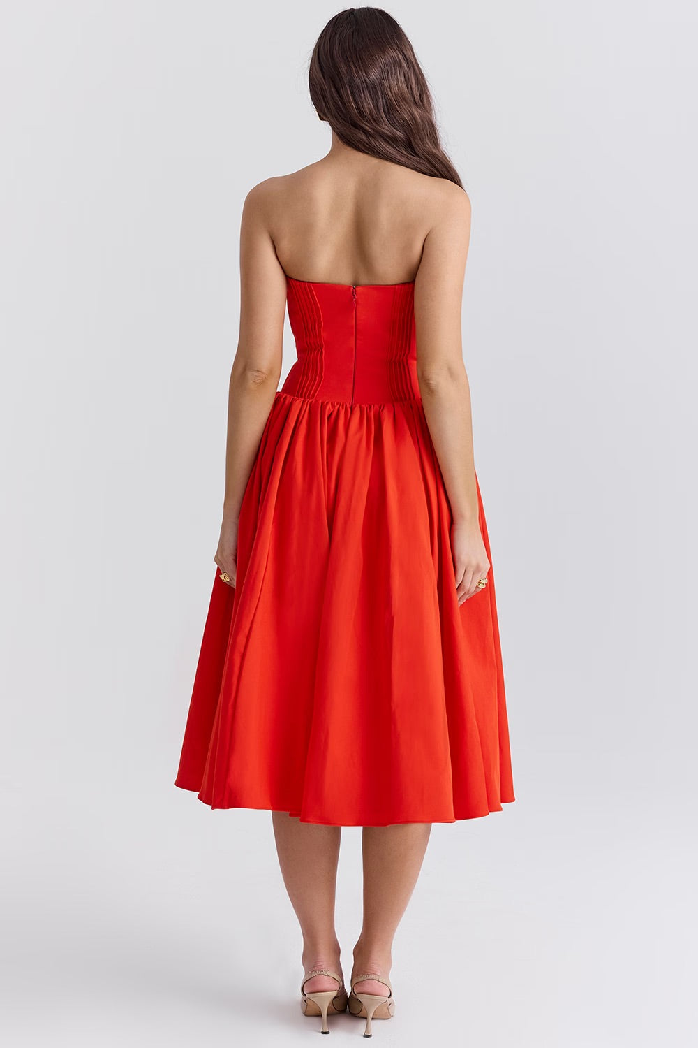RUBY - Stralende Midi Jurk Losse Jurk StyleSpectrums