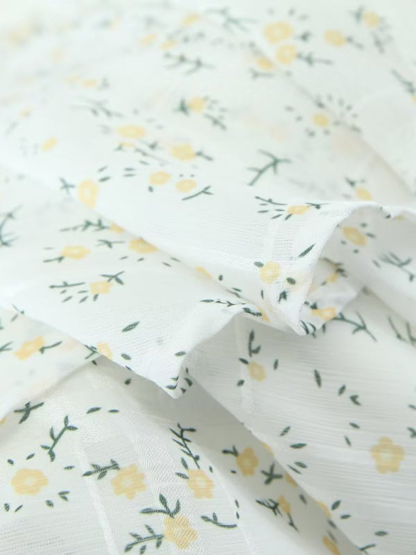 LILY - Schattige Witte Mini Jurk Zomerjurk StyleSpectrums