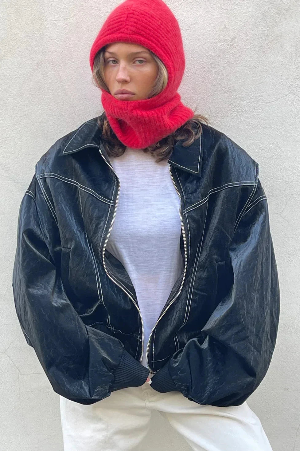 ROX - Leren Bomberjack