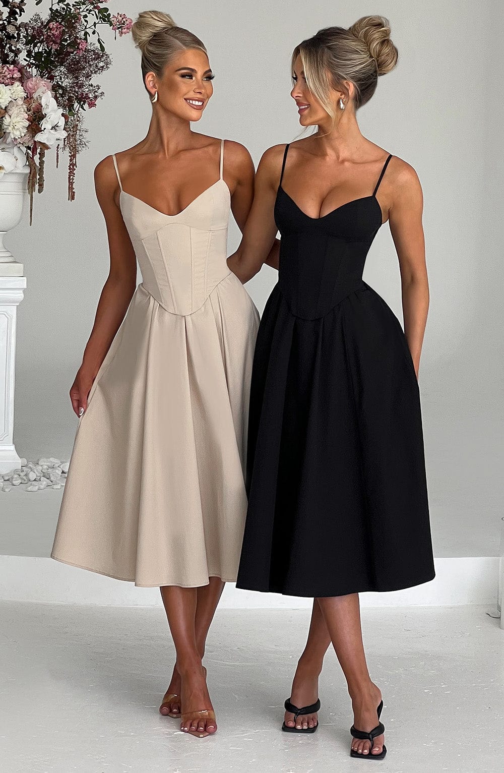 SKYE - Elegante Corset Jurk