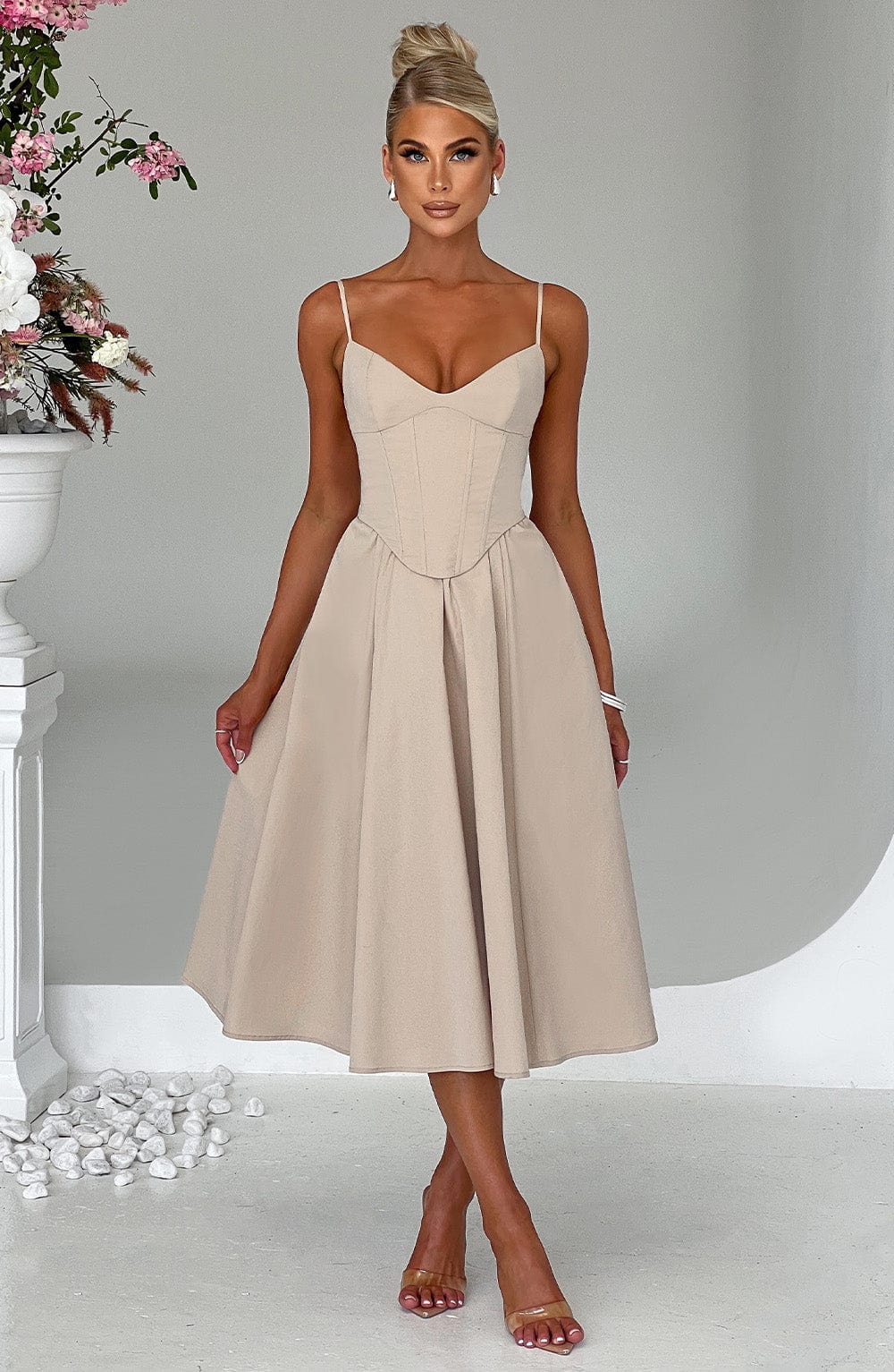 SKYE - Elegante Corset Jurk