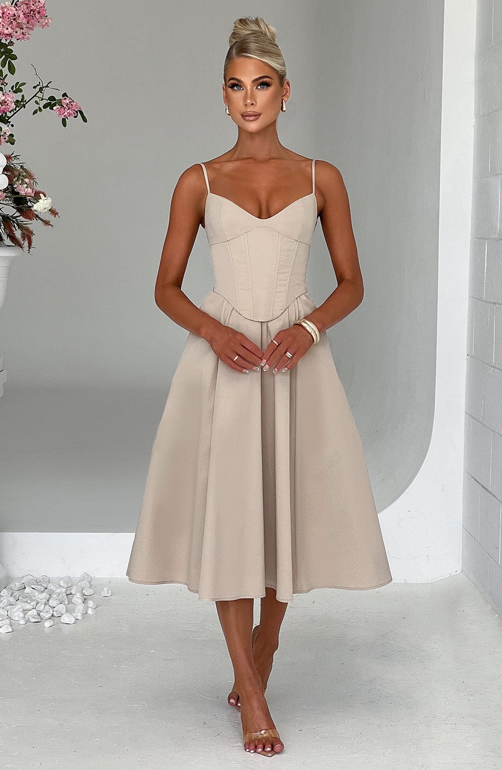 SKYE - Elegante Corset Jurk