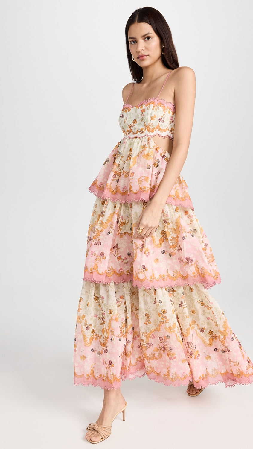 LIANA - Magische Maxi Jurk Losse Jurk StyleSpectrums