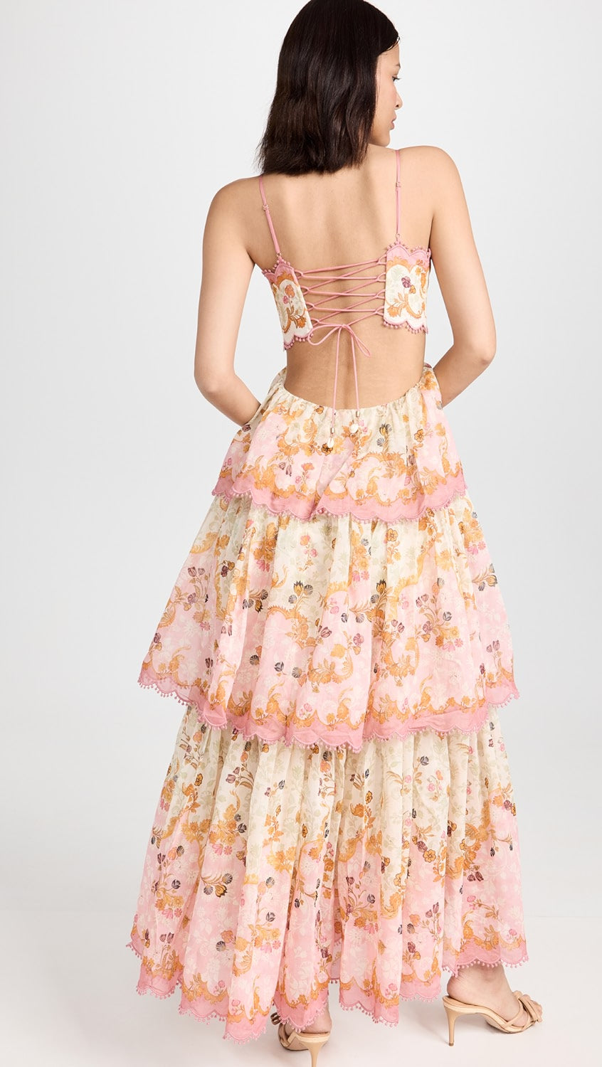 LIANA - Magische Maxi Jurk Losse Jurk StyleSpectrums