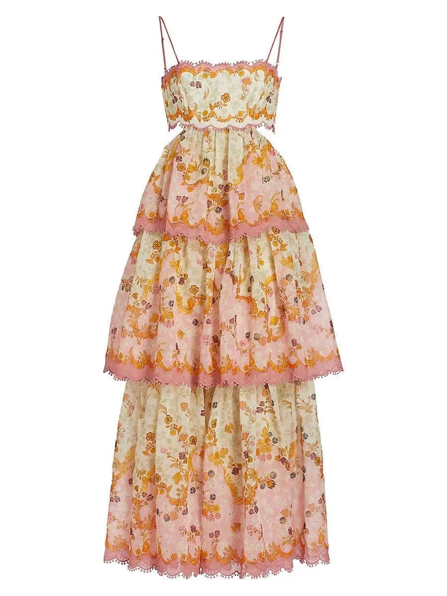 LIANA - Magische Maxi Jurk Losse Jurk StyleSpectrums