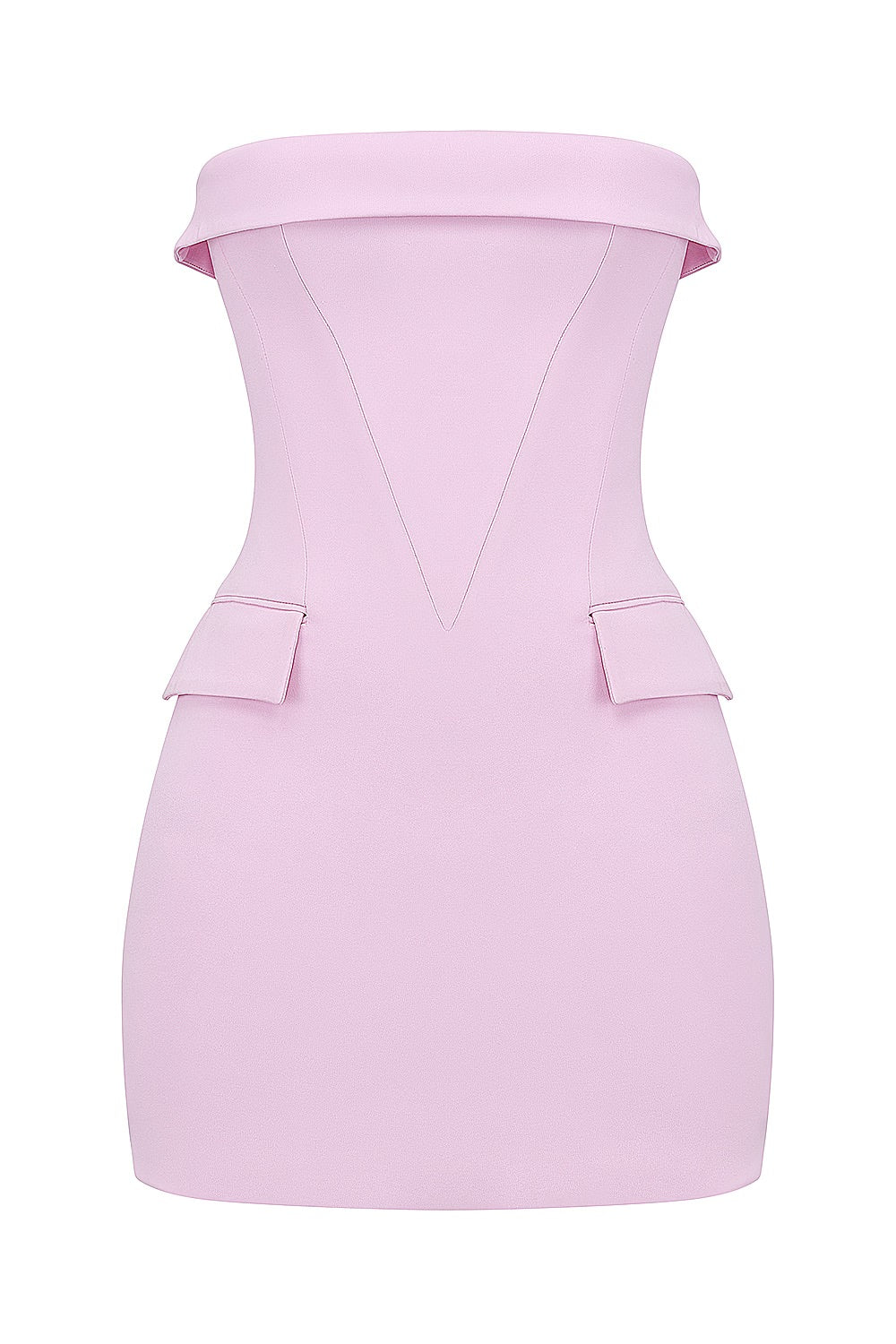 DELILAH - Stijlvolle Mini Jurk Clean Jurk StyleSpectrums