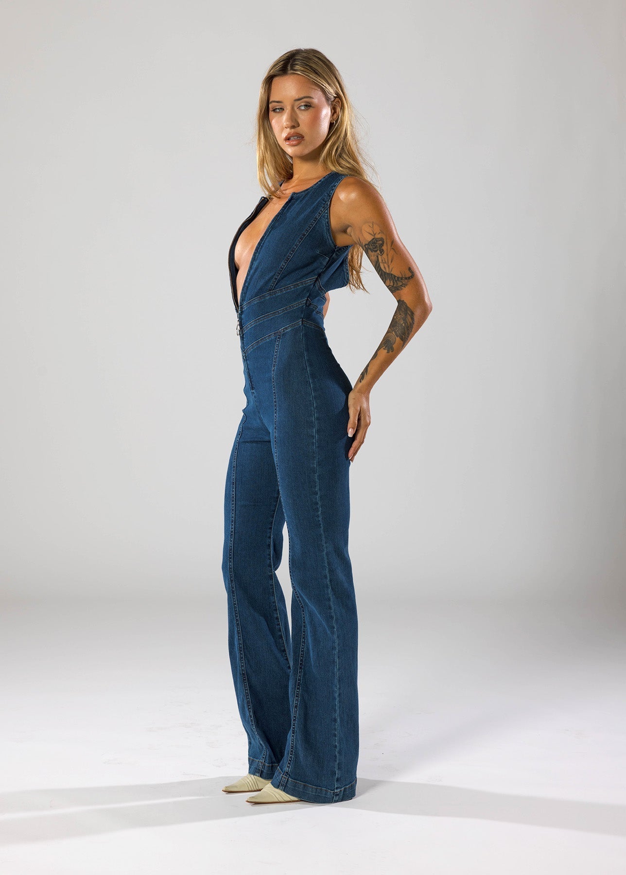 HOPE - Denim Jumpsuit