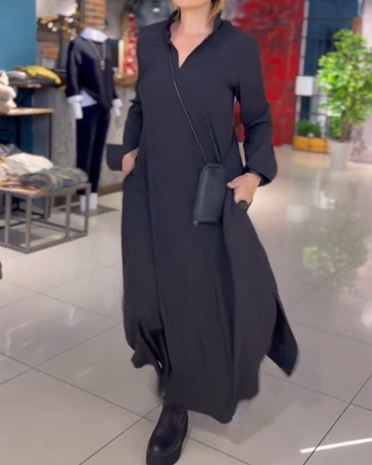 ELA | ELEGANTE MAXI JURK