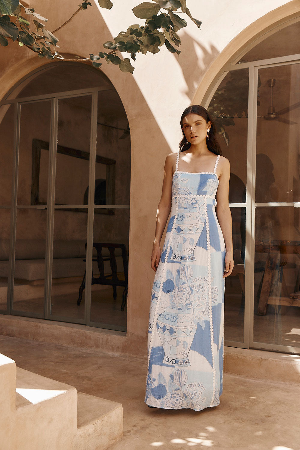 AZULA - Luchtige Maxi Jurk Losse Jurk StyleSpectrums