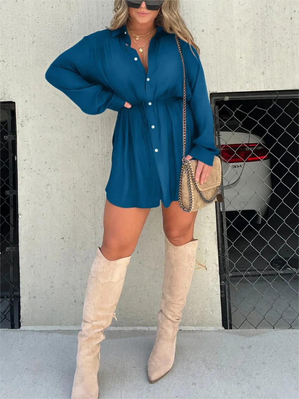 MAYA - Classie en Trendy Romper Jurk Zomerjurk StyleSpectrums