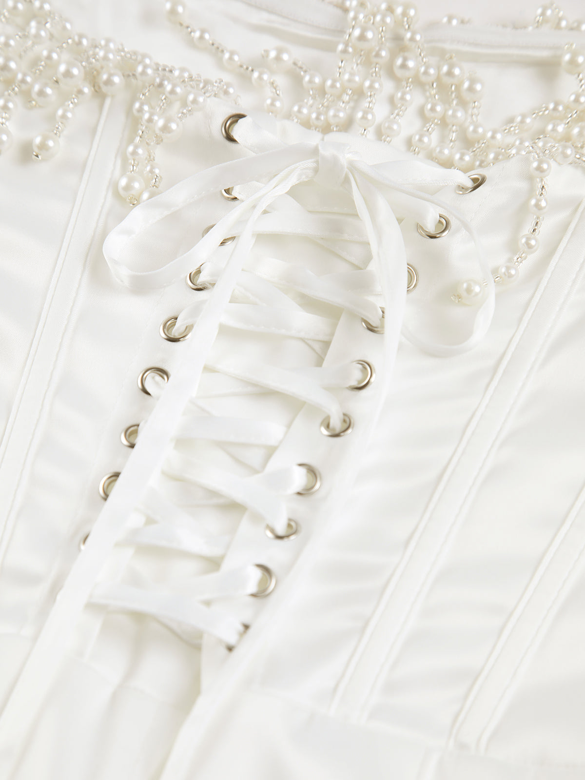 NAOMI - Classy Witte Medi Jurk Losse Jurk StyleSpectrums