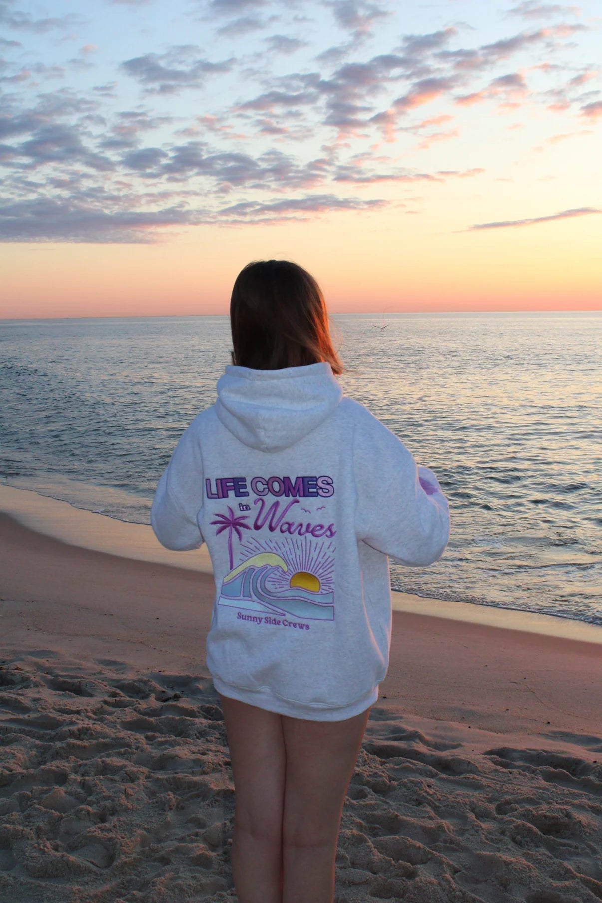 LOLA | Life Comes In Waves Hoodie ( 1 + 1 Gratis )