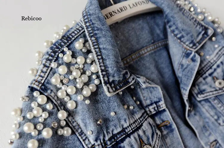 PEARL - Stoere Denim Jas zomerjas StyleSpectrums