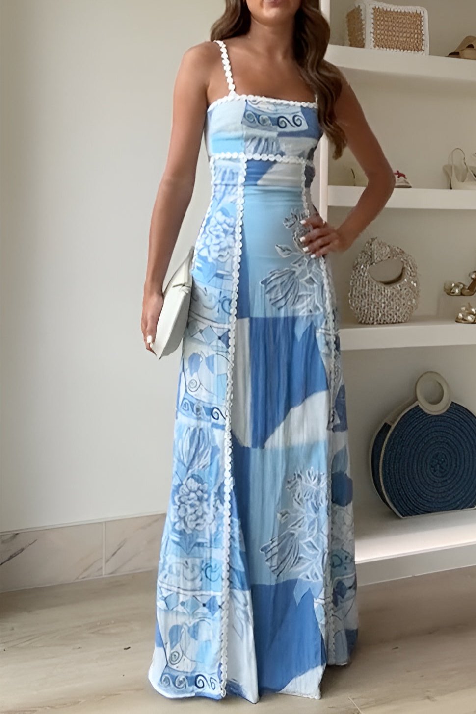AZULA - Luchtige Maxi Jurk