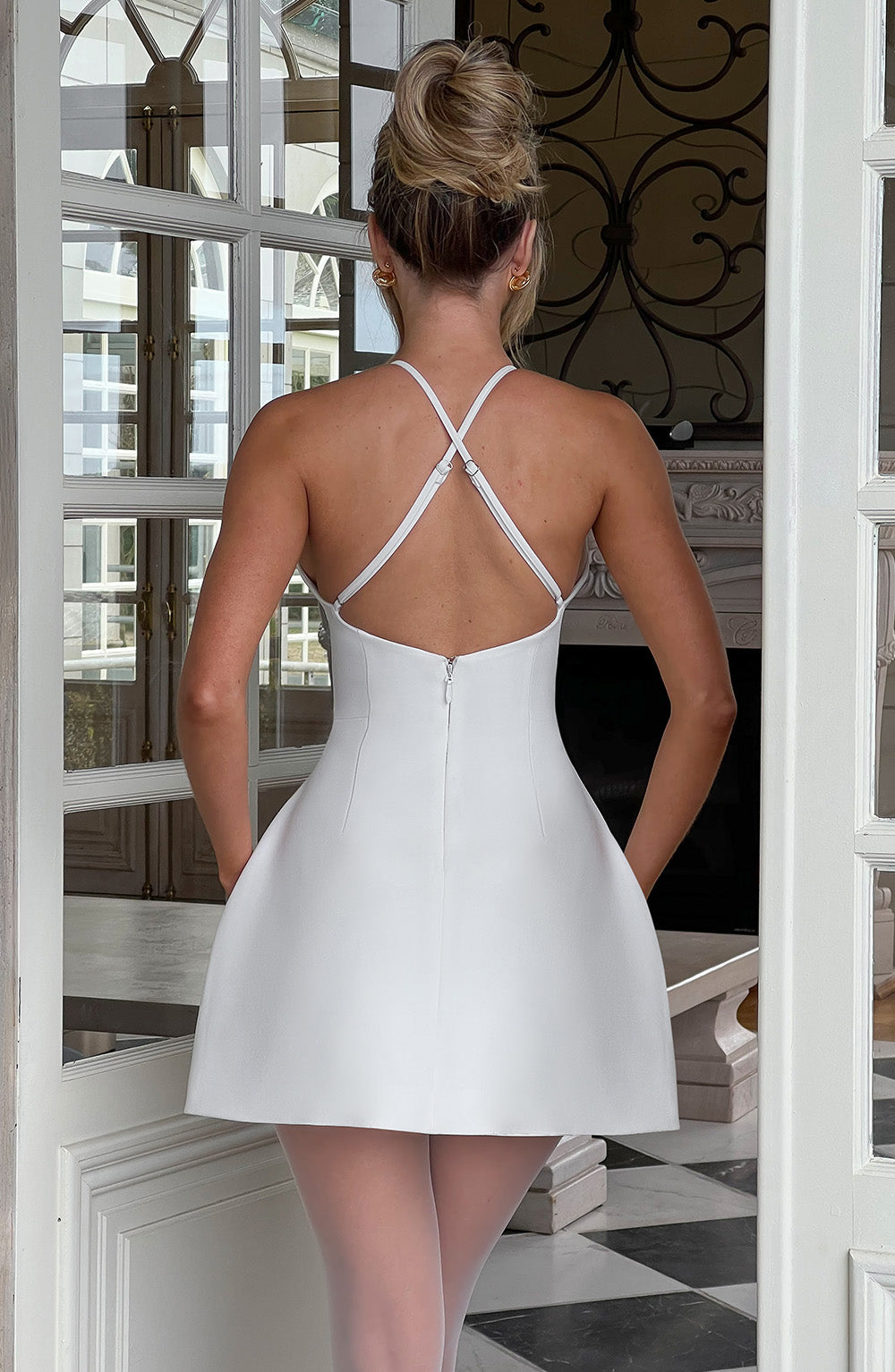 CINDY - de Cleangirl Mini Jurk Clean Jurk StyleSpectrums