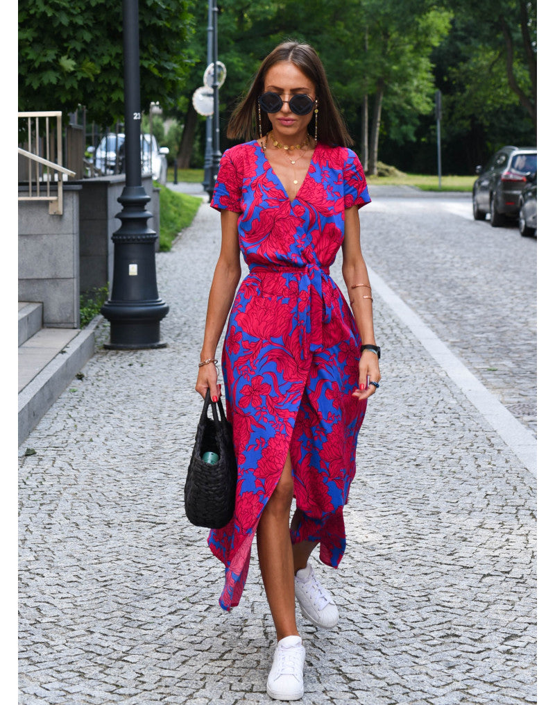 LUCY - Comfortabele Zomerjurk Split Jurk StyleSpectrums