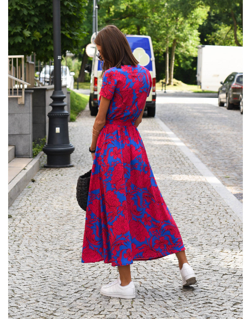 LUCY - Comfortabele Zomerjurk Split Jurk StyleSpectrums