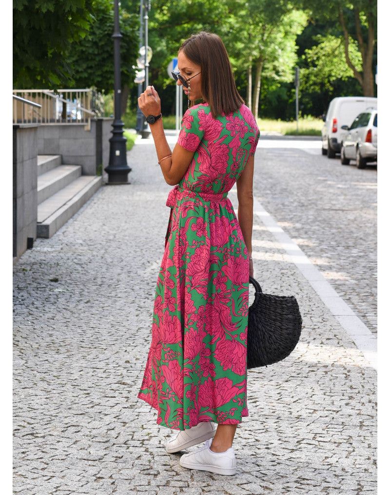 LUCY - Comfortabele Zomerjurk Split Jurk StyleSpectrums