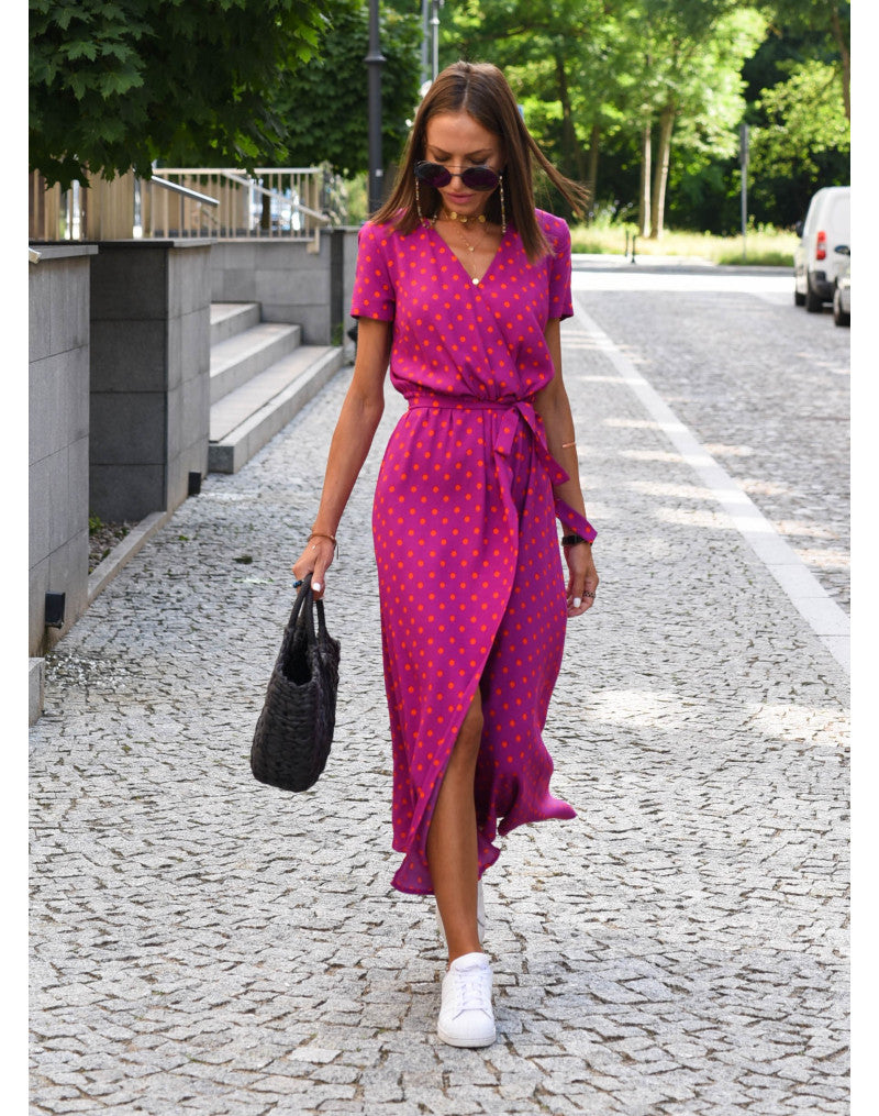 LUCY - Comfortabele Zomerjurk Split Jurk StyleSpectrums