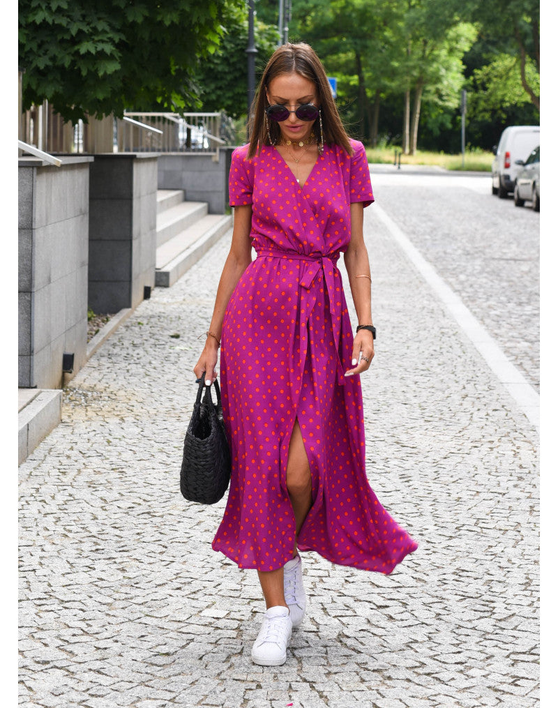 LUCY - Comfortabele Zomerjurk Split Jurk StyleSpectrums