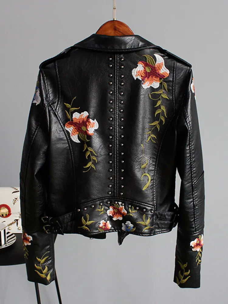 ROXY - Badass Leren Jas Leren jas StyleSpectrums