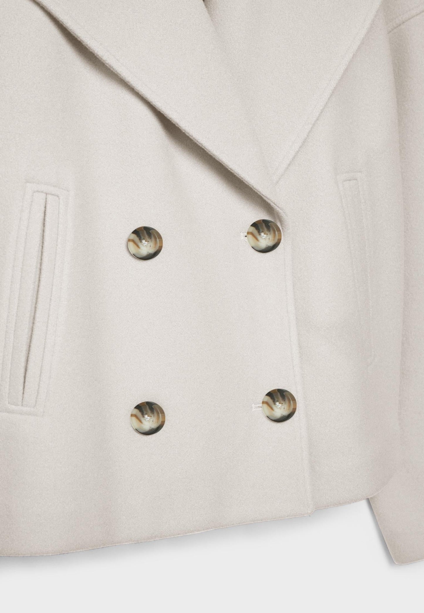 HAZEL | KORTE DOUBLE-BREASTED JAS