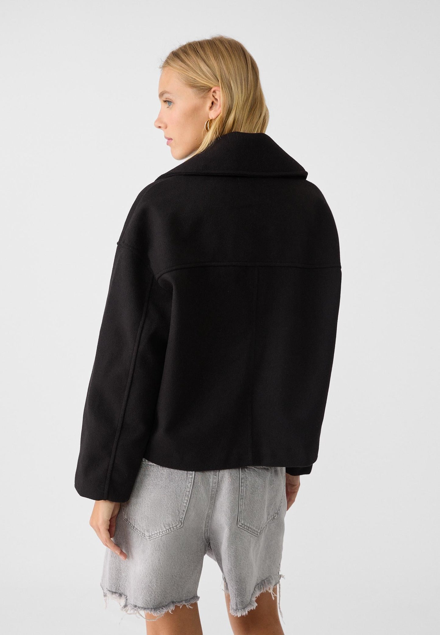 HAZEL | KORTE DOUBLE-BREASTED JAS