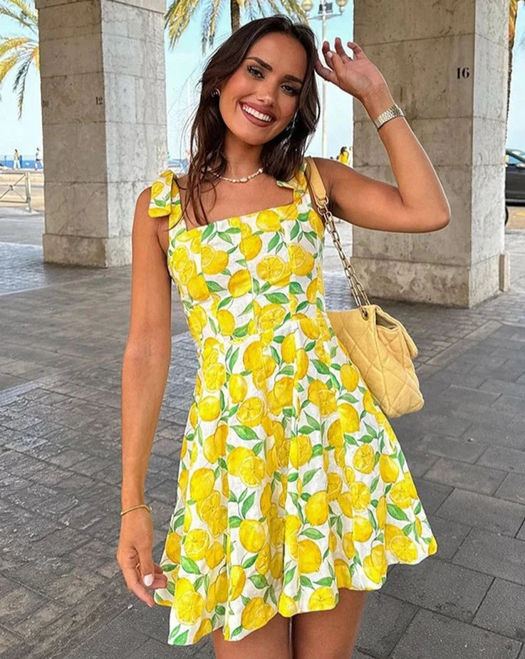 LISA Frisse Shining Zomer Jurk