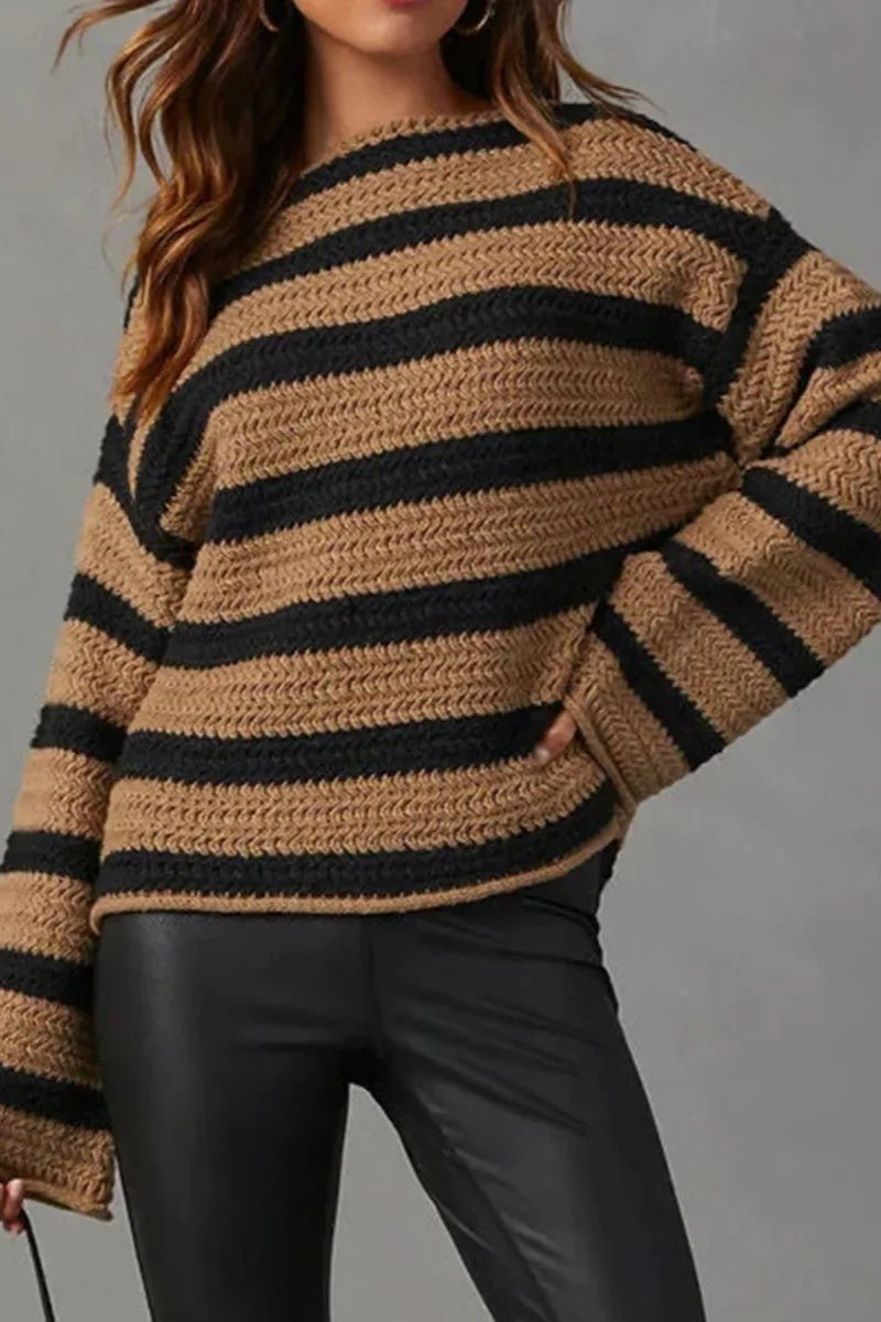 NORA | Comfy Striped Pullover