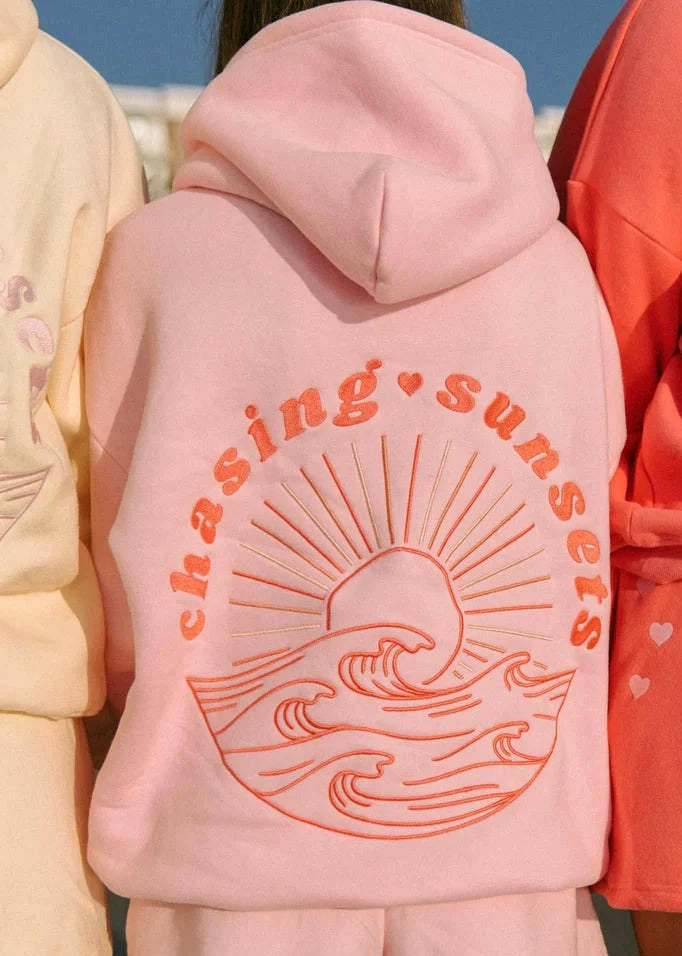 SAGE - OVERSIZED & COMFY SUN-SET HOODIE