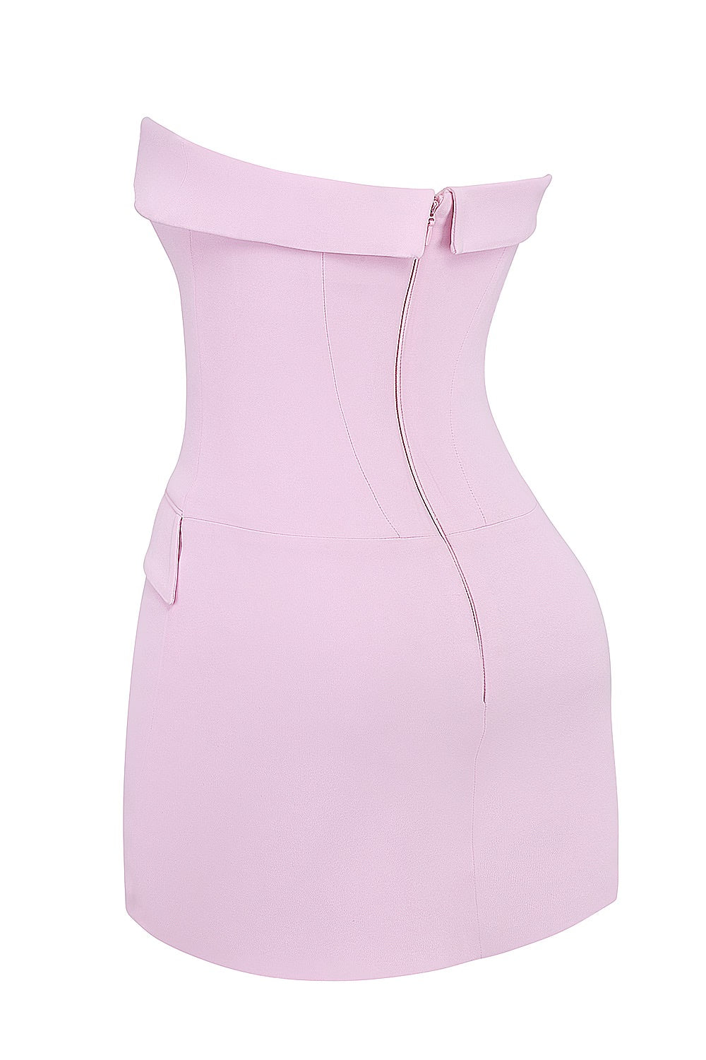 DELILAH - Stijlvolle Mini Jurk Clean Jurk StyleSpectrums