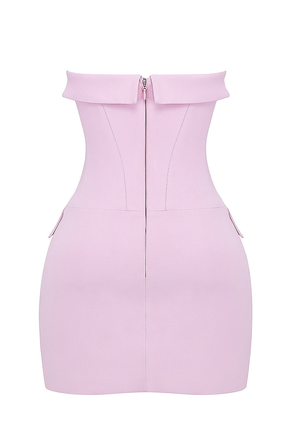 DELILAH - Stijlvolle Mini Jurk Clean Jurk StyleSpectrums