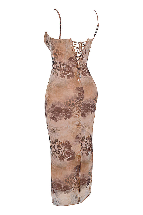 CHANEL - Elegante Maxi Jurk Hourglass StyleSpectrums